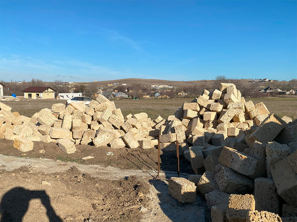 Ракушняк с доставкой в Севастополь